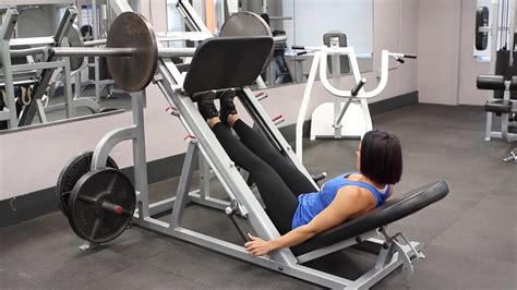 Gym Leg Press Calf Raise Youtube