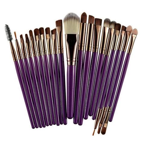 20 Pinceaux De Maquillage Professionnel Boutique Maman