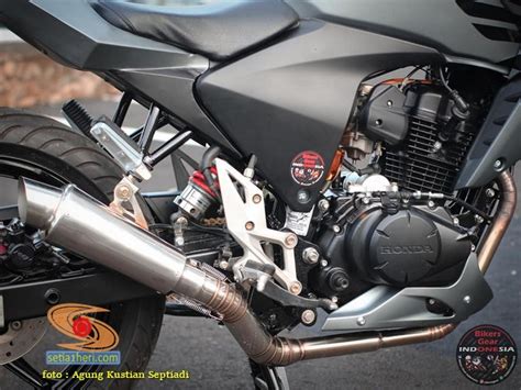 Modif Simpel Honda Megapro New Jadi Motor Naked Yang Kerenn Gans Setia Heri