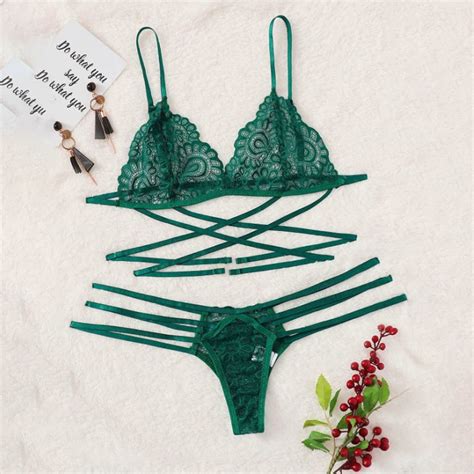 Sexy Women Lace Lingerie Nightwear Underwear G String Bodydoll Sleepwear Bra Set Walmart