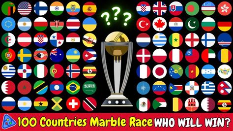 Countries Winner Marble Race Algodoo Marble Race World