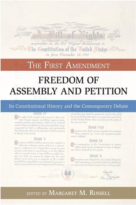 Freedom of Assembly and Petition: The First Amendment, Its ...