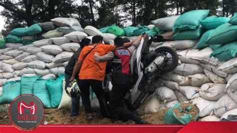 Dalam Satu Jam 5 Motor Rem Blong Di Jalur Maut Cangar Mojokerto