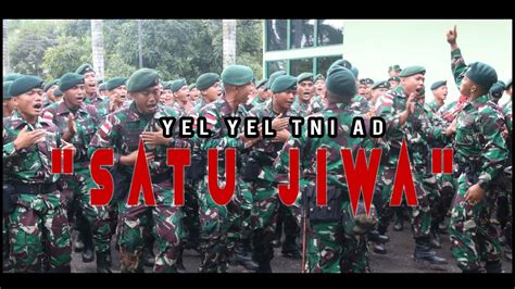 Lirik Yel Yel Tni Satu Jiwa Youtube