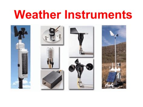 Weather Instruments