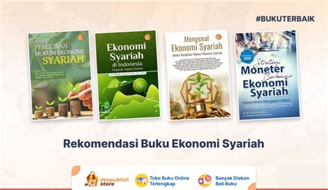 5 Rekomendasi Buku Ekonomi Syariah Kuliah Dan Praktik Deepublish Store