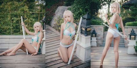 Maojun Okita Souji Bikini Nudecosplaygirls