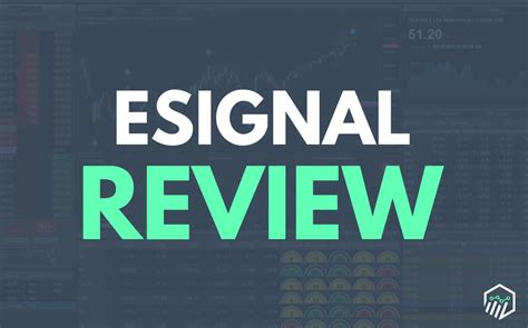 Esignal Review Charting Platform Pros And Cons