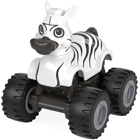 Fisher Price Blaze The Monster Machines Nickelodeon Zebra Truck Diecast