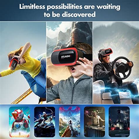 VR Headset for Phone with Controller | Virtual Reality Game System ...