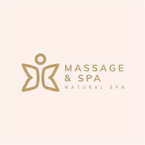 Massage Spa Logo Template Butterfly Premium Logo Maker Rawpixel