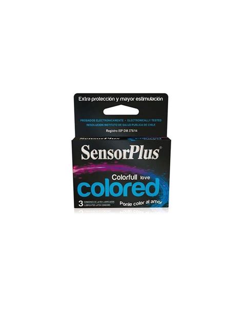 Condones Sensorplus Colored Kamadeva Sex Shop