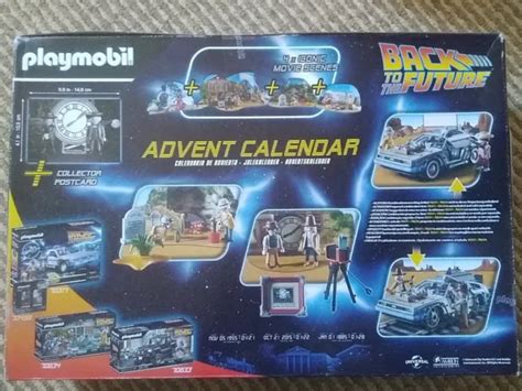 PLAYMOBIL RETOUR VERS Le Futur III Calendrier De L Avent 70576 EUR 23