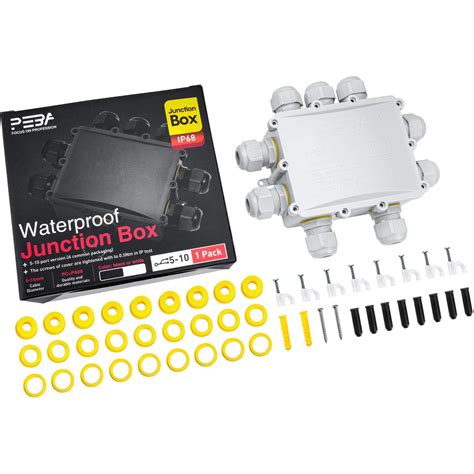 Peba Way Waterproof Ip Electrical Junction Box For Mm Mm