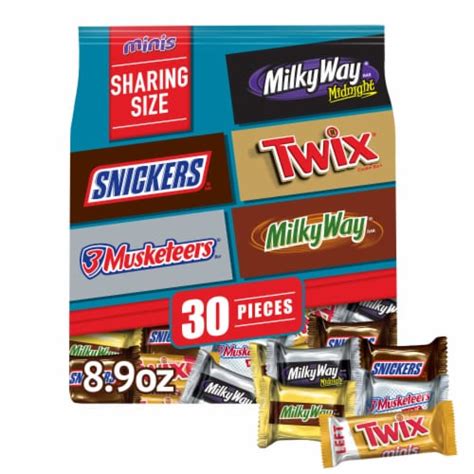 Snickers Twix Milky Way And 3 Musketeers Variety Pack Milk And Dark