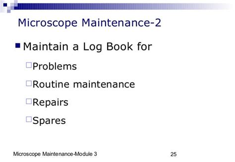 3 Cd Rom Microscope Maintenance