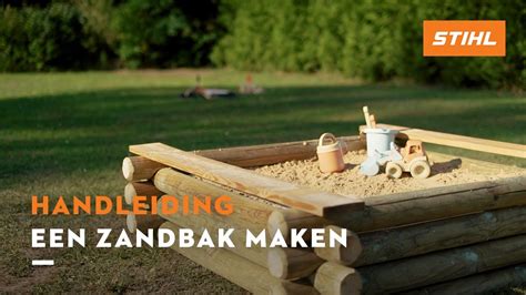 Een Zandbak Maken Stihl Diy Projecten Youtube