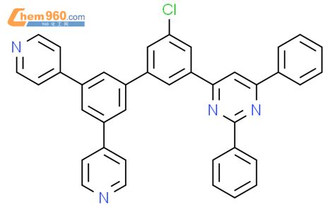 2108146 95 6 Pyrimidine 4 5 Chloro 3 5 Di 4 Pyridinyl 1 1 Biphenyl