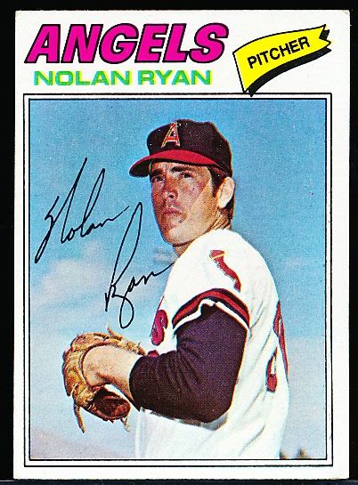 Lot Detail 1977 Topps Bsbl 650 Nolan Ryan