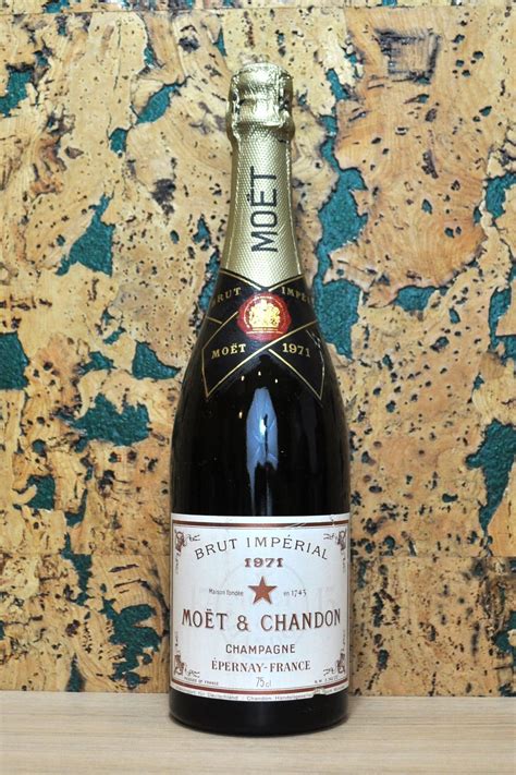 Champagne Moet & Chandon Brut Imperial 1971