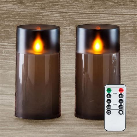 Amazon Homemory Realistic Flickering Flameless Candles With