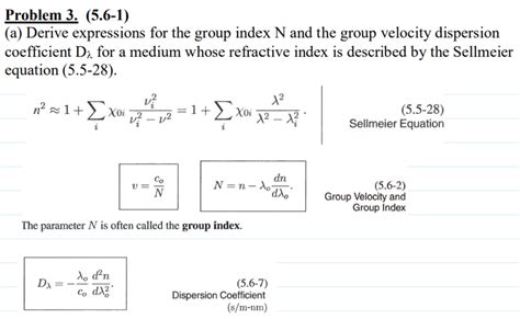 Solved Problem A Derive Expressions For The Chegg