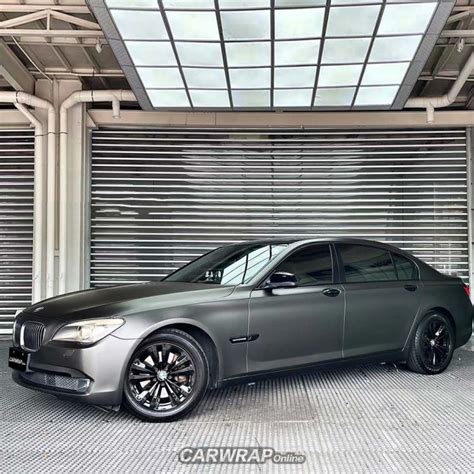 Quality Matte Battleship Gray Vinyl Wrap Car Wrap For Sale