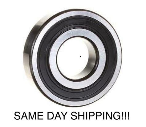 6010-2RS C3 two side rubber seals bearing 6010-rs ball bearings 6010rs ...