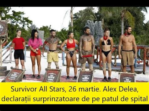 Survivor All Stars Martie Alex Delea Declara Ii Surprinzatoare De