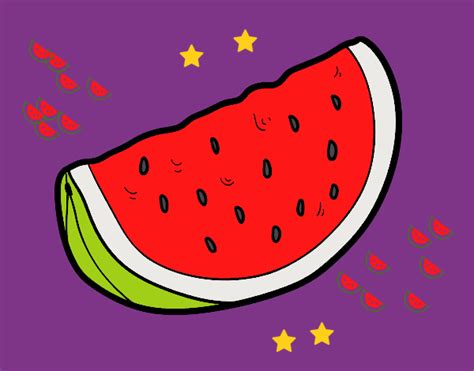 Dibujo De Watermelon Pintado Por En El Día 23 05 23 A Las