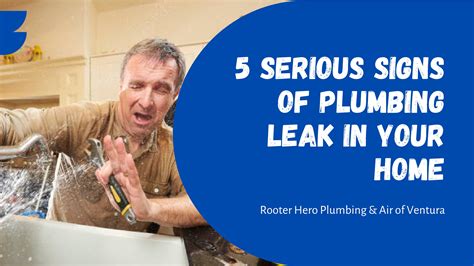 5 Serious Signs of Plumbing Leak in your Home by Rooter Hero Plumbing