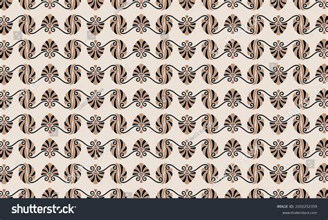 Illustration Vektor Graphic Simple Batik Patternwithbrown Stock Vector ...