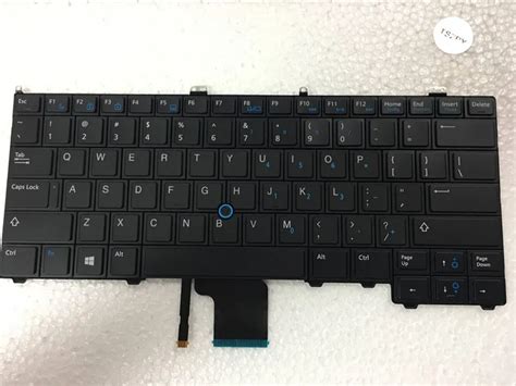 New Us Laptop Keyboard For For Dell Latitude 12 7000 E7240 E7440 Us