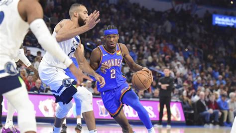 Shai Gilgeous-Alexander scores 34 as Thunder beat Timberwolves