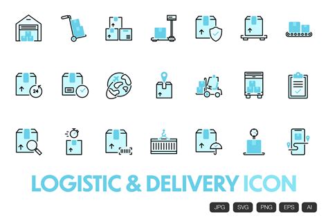 Logistic Delivery Icon Graphic By Vintagiodesign Creative Fabrica