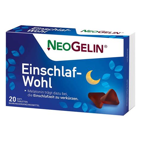 Neogelin Einschlaf Wohl Kautabletten 20 Stk