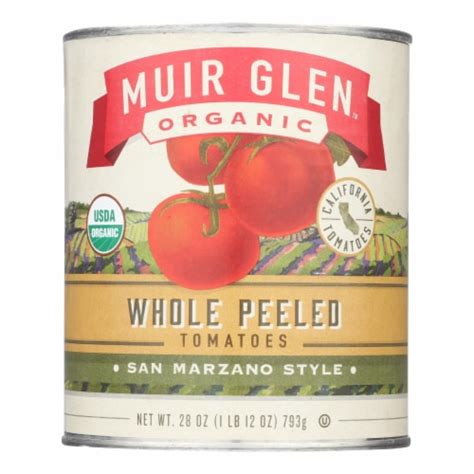 Muir Glen™ Organic San Marzano Style Whole Peeled Tomatoes, 28 oz ...