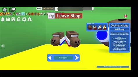 Coconut Clogs! Bee Swarm Simulator! - YouTube