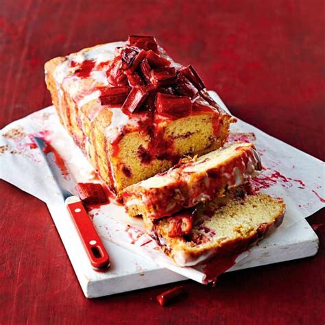 Rhubarb And Sour Cream Loaf Cake Recipe Woolworths