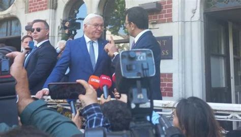 Almanya Cumhurba Kan Steinmeier Stanbul Da