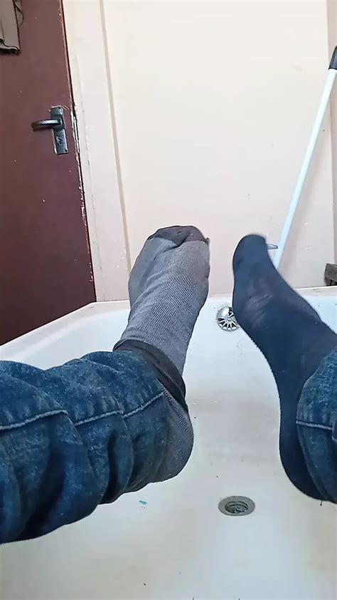 Dirty Socks In The Bathtub Sockfetish Gay Amateur Porn Feat Playtimestudio18 By XHamsterlive
