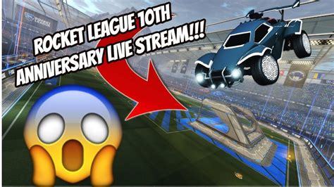 Rocket League 10th Anniversary Event YouTube