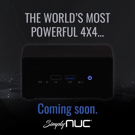 Simply NUC To Redefine Computing With World S First 4x4 Mini PC