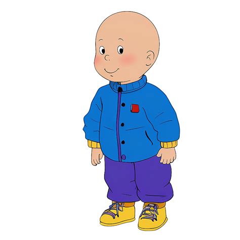 Download Caillou In Winter Clothes Png 06202024