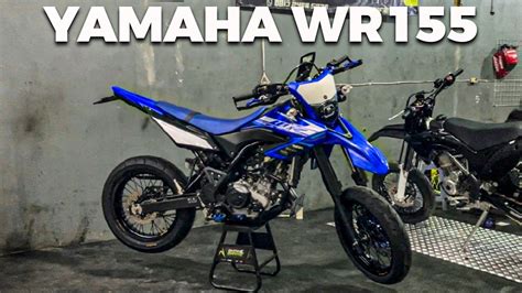 MODIFIKASI YAMAHA WR 155 SUPERMOTO BUAT DI PAKE KERJA DAN SEHARI HARI