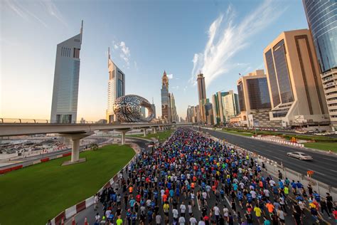 The iconic Dubai Run will take-over the streets of Sheikh Zayed Road