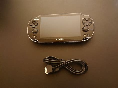 Sony Ps Vita Konsole Pch Schwarz Mit Ladekabel Kaufen Auf