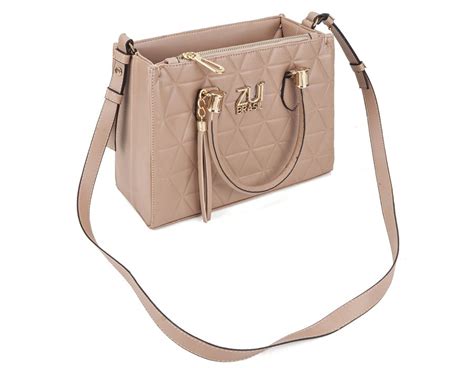 Bolsa Feminina Luxo Lorena Tri Ngulo Nude Zu Brasil Zu Brasil