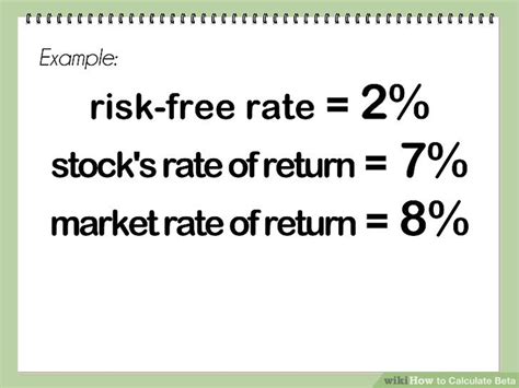 How To Calculate Beta With Pictures Wikihow