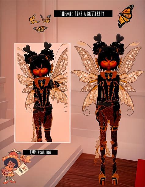 Dress To Impress Butterfly Theme Like A Butterfly Outfit Inspo In 2024 Dress To Impress